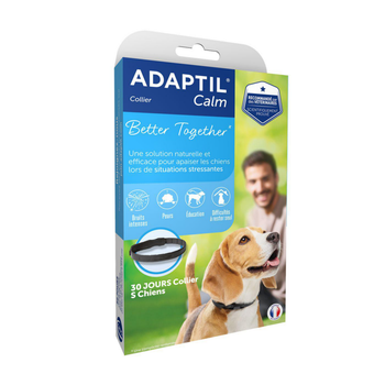 Visuel 1 du produit Adaptil Collier Chien Noir Calm - Taille S