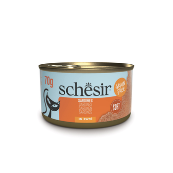 Visuel 1 du produit Schesir Aliments Humides Chat Sardines Pâtée Grill - 70 g