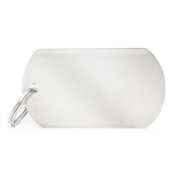 Visuel 1 du produit My Family Médaille Chien Basic Militaire Gris - 50 x 28,5 x 2 mm