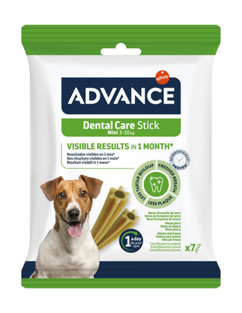 Visuel 1 du produit Advance Friandises Chien Dental Care Stick Mini - 7 x 13 g