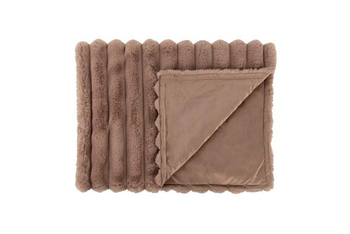 Visuel 2 du produit Scruffs Plaid Aspen Fausse Fourrure Marron - 110 x 75 cm