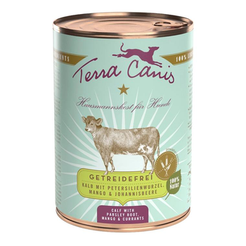 Visuel 1 du produit Terra Canis Pâtée Chien Sans céréales Veau - 400 gr