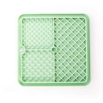 Visuel 1 du produit Martin Sellier Tapis à lécher Trio Vert - 20 cm