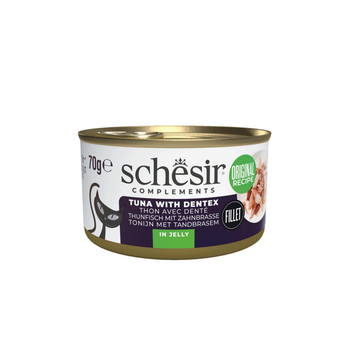 Visuel 1 du produit Schesir Aliments Humides Chat Thon Denté Gelée - 70 g