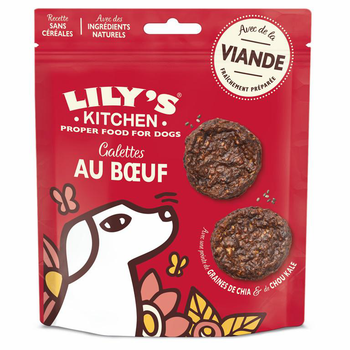 Visuel 1 du produit Lily's Kitchen Friandise Chien Galettes Boeuf - 70 gr