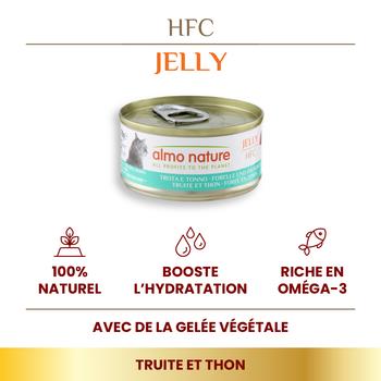 Visuel 2 du produit Boîte Chat – Almo Nature HFC Jelly Truite et Thon 70 gr