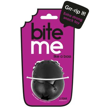 Visuel 2 du produit EBI Jouet Chien Distribuer De Friandises Noir Grrrip It - Taille XS 7 x 5,6 x 5 cm