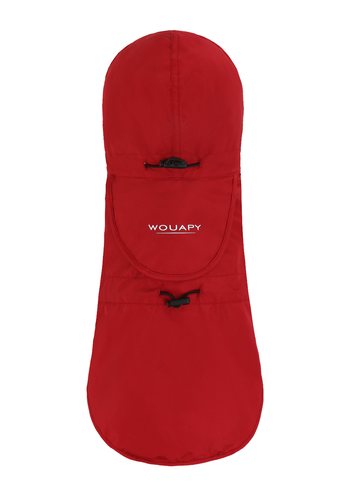 Visuel 1 du produit Wouapy Manteau Chien Rouge Imperméable Pliable Essentiel - Taille 35