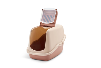 Visuel 2 du produit Savic Maison de toilette Nestor rose - 56 x 39 x 38,5 cm