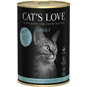 Visuel 1 du produit Cat's Love Boîte Chat Adulte Poisson - 400 gr