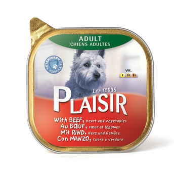 Visuel 1 du produit Plaisir Pâtée Chien Terrine Boeuf - 150 gr