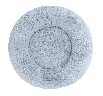 Visuel 2 du produit Wouapy Corbeille Ronde Moelleuse Chien Bleu Perle - Ø 90 cm