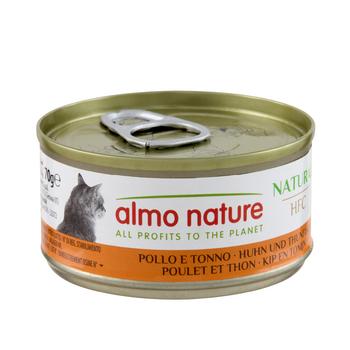 Visuel 1 du produit Boîte Chat – Almo Nature HFC Natural Poulet et Thon 70 gr