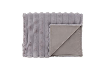 Visuel 2 du produit Scruffs Plaid Aspen Fausse Fourrure Gris - 110 x 75 cm