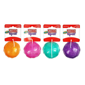 Visuel 1 du produit Jouet chien - Kong Squeezz Crackle Ball - L