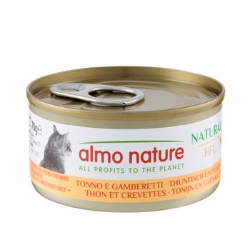 Visuel 1 du produit Boîte Chat – Almo Nature HFC Natural Thon et Crevettes 70 gr