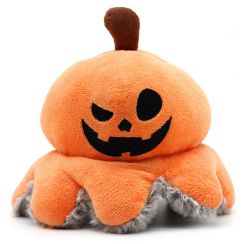 Visuel 1 du produit Croci Jouet Chien Peluche Réversible Citrouille Orange - 20 cm