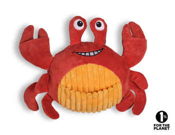 Visuel 1 du produit Vadigran Peluche De Fouille Pour Chien Distributeur Friandises Crabe - 19 x 7 x 29 cm