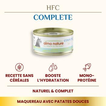Visuel 2 du produit Boîte Chat – Almo Nature HFC Complete Maquereau & patate douce 70 gr