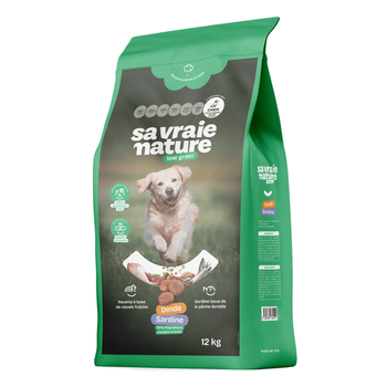 Visuel 1 du produit Sa Vraie Nature Croquettes Light Chien Senior Dinde et Sardine - 12 kg