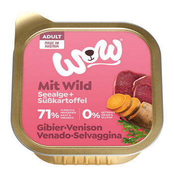 Visuel 1 du produit Wow Aliments Humides Chien Gibier - 150 g