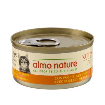Visuel 1 du produit Boîte Chaton – Almo Nature HFC Natural Poulet 70 gr