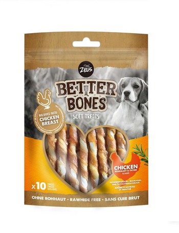 Visuel 1 du produit Zeus Friandise Chien Better Bones Poulet - Paquet de 10