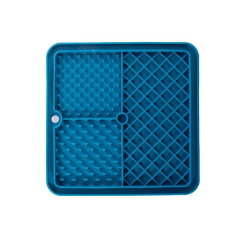 Visuel 1 du produit Martin Sellier Tapis à lécher Trio Bleu - 20 cm