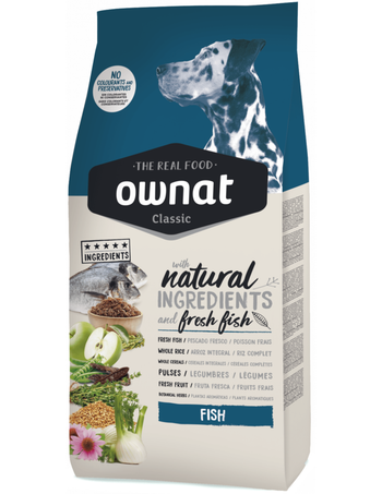 Visuel 1 du produit Ownat Croquettes Chien Adulte Classic Poisson - 20 kg