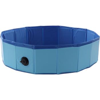 Visuel 1 du produit Flamingo Piscine Chien Bleu taille M - Ø 120 cm