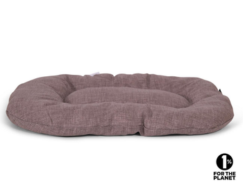 Visuel 1 du produit Vadigran Coussin ovale pour chien Adelle brun - 80 x 57 cm