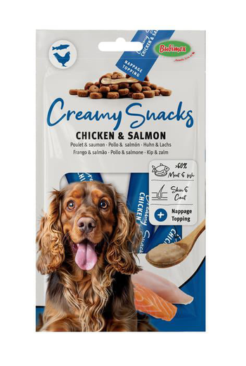 Visuel 1 du produit Bubimex Friandises Chien Poulet Saumon Creamy x 4