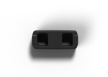 Visuel 1 du produit Weenect Housse de protection en silicone pour traceur GPS Chat XS Noir - x 2