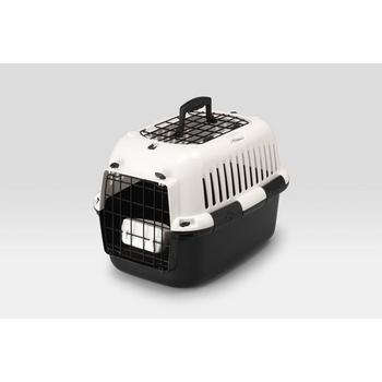 Visuel 1 du produit Europet Panier de transport double ouverture Anthracite - 49 x 32 x 32