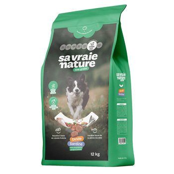 Visuel 1 du produit Sa Vraie Nature Croquettes Chien Adulte Dinde et Sardine - 12 kg