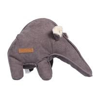Visuel 2 du produit Jouet Chien - D&D Laroy Peluche Liz Gris - 26 x 22 x 13 cm