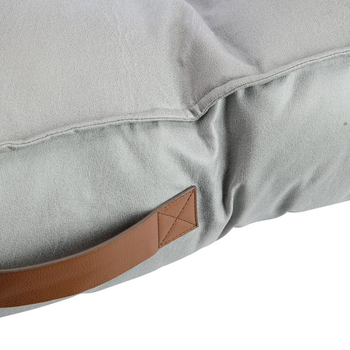 Visuel 2 du produit Coussin Chien matelassé Gris L - 100 x 70 x 15 cm