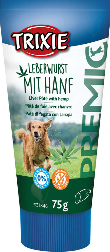 Visuel 1 du produit Trixie Friandise Chien Tube Pâté de foie Premio - 75 gr