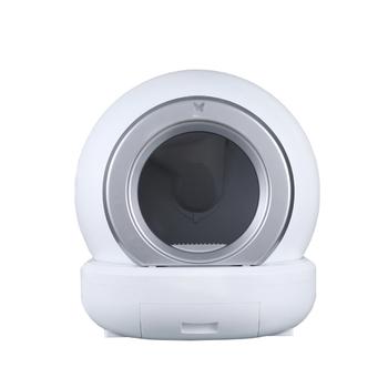 Visuel 1 du produit Martin Sellier Maison De Toilette Automatique Chat Blanc - 65 Litres