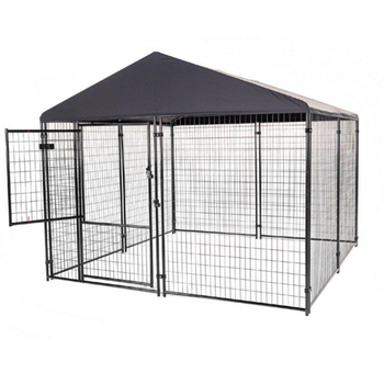 Visuel 1 du produit Lucky Dog Chenil Chien avec toit et porte Presidential - 300 x 300 x 228 cm