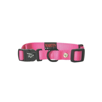Visuel 2 du produit Martin Sellier Collier réglable Rose - 40 / 55 x 2 cm