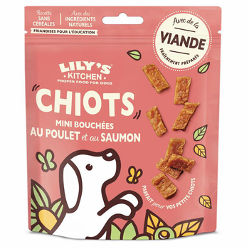 Visuel 1 du produit Lily's Kitchen Friandise Chiot Mini bouchées Poulet - 70 gr