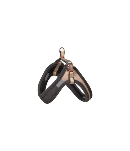 Visuel 1 du produit Harnais Chien - Rogz Fast-Fit Rush Or Gris et Rose  - 30/35 cm