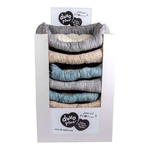 Visuel 1 du produit Duvoplus Couchage Chien Multicolore Rectangulaire - Taille 85 x 70 x 19 cm