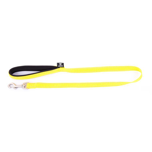 Visuel 1 du produit Laisse Neo+ pour chien coloris jaune 2x100 cm