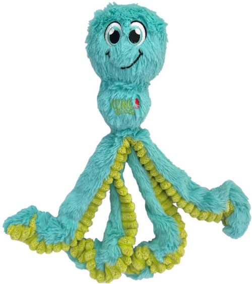 Visuel 4 du produit Kong Jouet Chien Peluche Wubba Octopus - Taille L (Livré aléatoirement parmi 3 coloris)