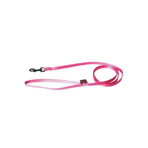 Visuel 1 du produit Laisse Chien - Martin Sellier Laisse nylon Rose - 120 x 1 cm