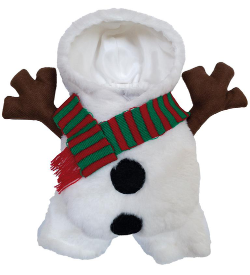 Visuel 1 du produit Textile Chien - Croci Vêtement Noël Bonhomme de neige Blanc - 40 cm