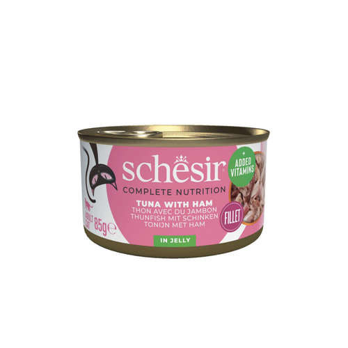 Visuel 1 du produit Schesir Aliments Humides Chat Thon Jambon Gelée - 90 g