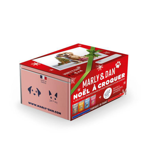 Visuel 1 du produit Marly & Dan Friandises Chien Coffret Noël Multipack